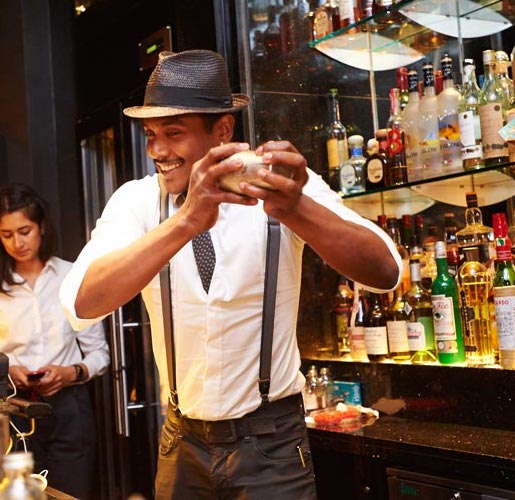 image of bartender